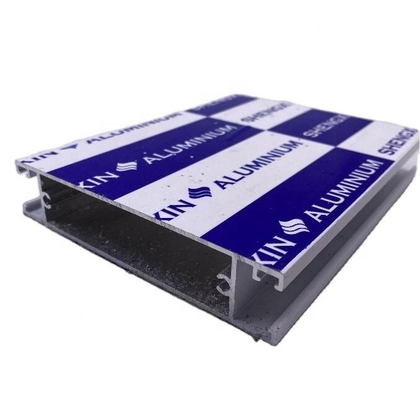Perfiles de aluminio de la serie 6000 para puertas y ventanas del mercado de Cuba, recubiertos en polvo blanco