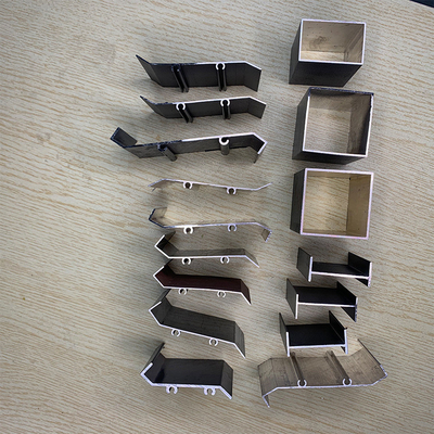 Shengxin Z forma de las persianas de ventanas y puertas perfiles de persiana con recubrimiento de polvo anodizante