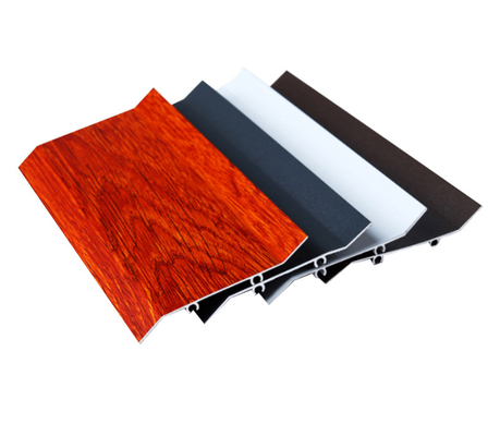 Shengxin Z forma de las persianas de ventanas y puertas perfiles de persiana con recubrimiento de polvo anodizante