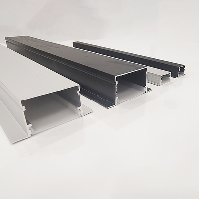 Perfil de extrusión de aluminio LED de espesor personalizado para pantalla LED de longitud de 5,8-6,0M