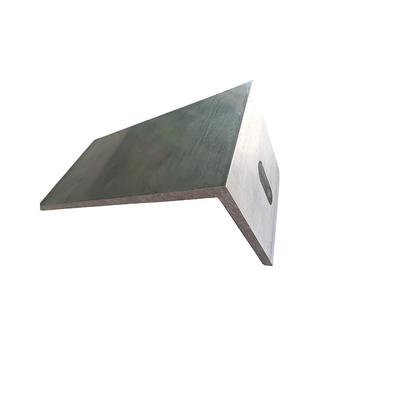 Perfiles de construcción de aluminio de ángulo de forma L de extrusión de suspensión por encargo