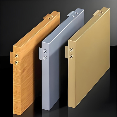 Materiales de construcción personalizados certificados ISO Hojas de revestimiento de paredes de aluminio para decoración