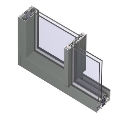 0Profiles de extrusión de aluminio de espesor de.30 mm para ventanas y puertas de vidrio personalizadas