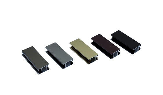 Profiles de aluminio de acabado de molino de alto rendimiento para ventanas y puertas de México