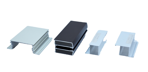 Material anodizante para puertas y ventanas Perfil de aluminio para la construcción de casas de ventanas correderas