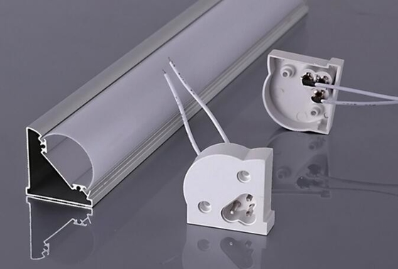 Perfil de aluminio para el canal de iluminación de banda para la tolerancia de la luz LED ± 1% según el requerimiento del cliente