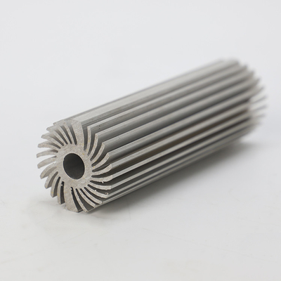 Perfil de extrusión de aluminio para radiadores industriales con la serie 6000 y servicio OEM ODM