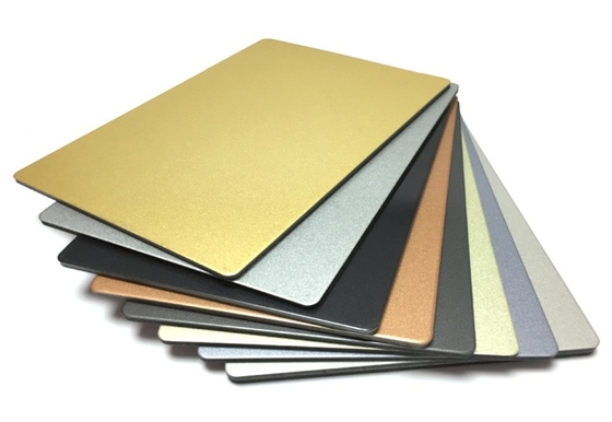 Venta directa T3-T8 Temperatura ACP Tamaño PVDF Pared cortina Panel compuesto de aluminio a prueba de fuego