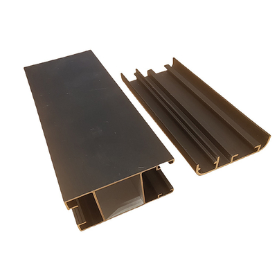 Anhui Shengxin recubrimiento en polvo de aluminio deslizante perfiles de ventanas personalizados anodizado