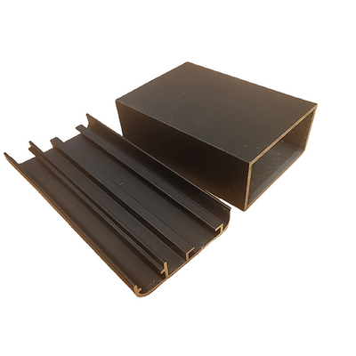 Profile de aluminio para ventanas y puertas 6063-T5 Profile de aluminio para ventanas de cascada