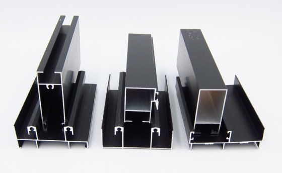 Perfil de aluminio con recubrimiento en polvo personalizado para ventanas y puertas corredizas Tolerancia ±1%