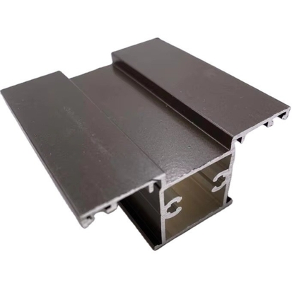 Perfiles revestidos con polvo de aluminio para puertas y ventanas que satisfagan los requisitos del cliente