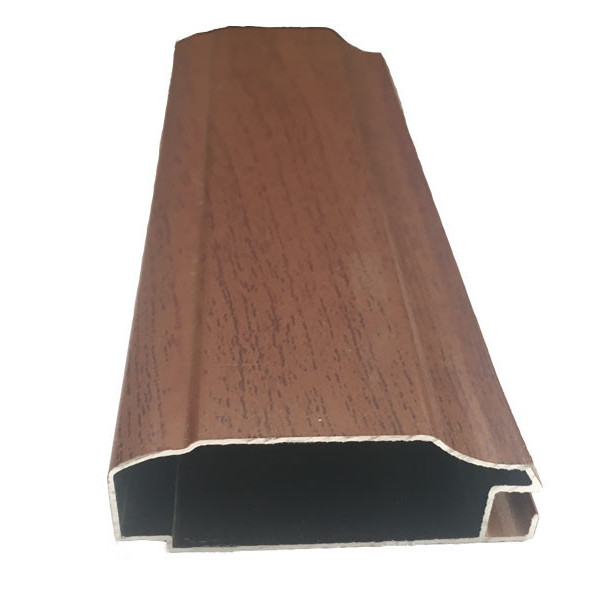 6000 Serie T3-T8 Shengxin Grano de madera acabado de aluminio perfil hueco para la decoración