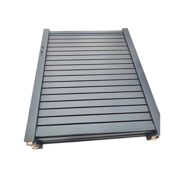 Panel decorativo de piscina de jardín Perfil de valla de aluminio con color y flexión personalizados