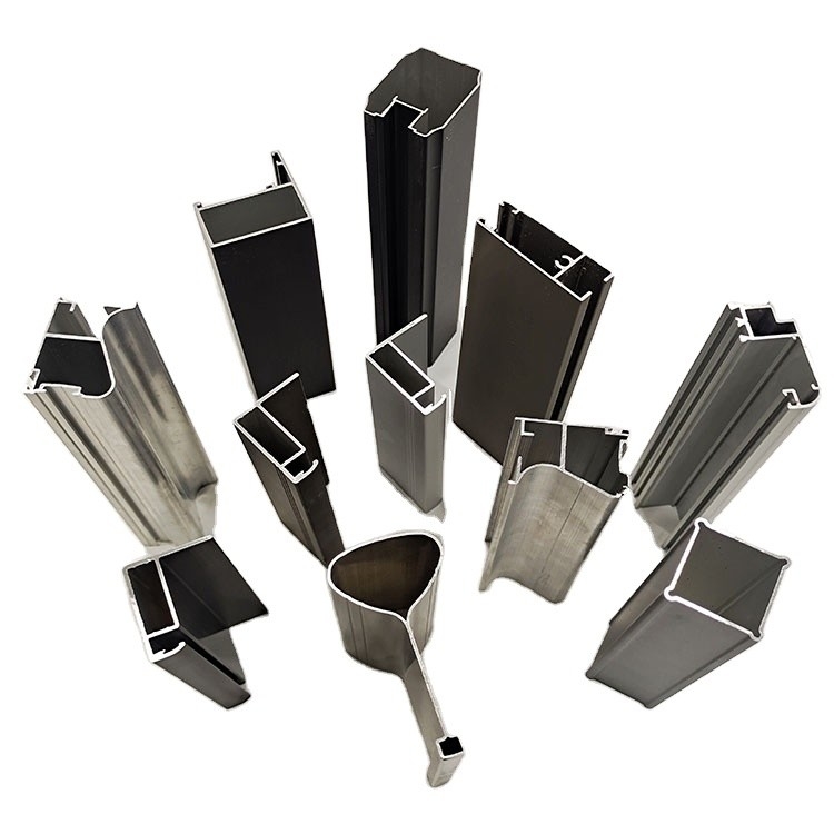 Perfil de aluminio estilo abierto automático para puertas horizontales industriales personalizadas CN ANH