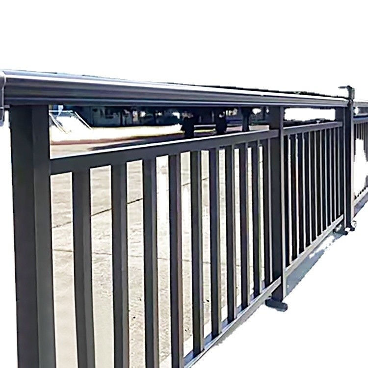 0.30mm--Customizado corte de la villa balcón de la frontera de la barandilla Balustres U canal de aluminio sistema de barandillas