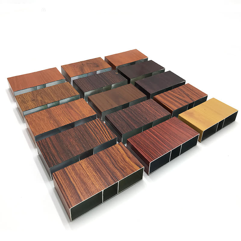 SHENGXIN recubrimiento en polvo de aluminio de extrusión de grado 6000 serie para el exterior de la pared de cortina