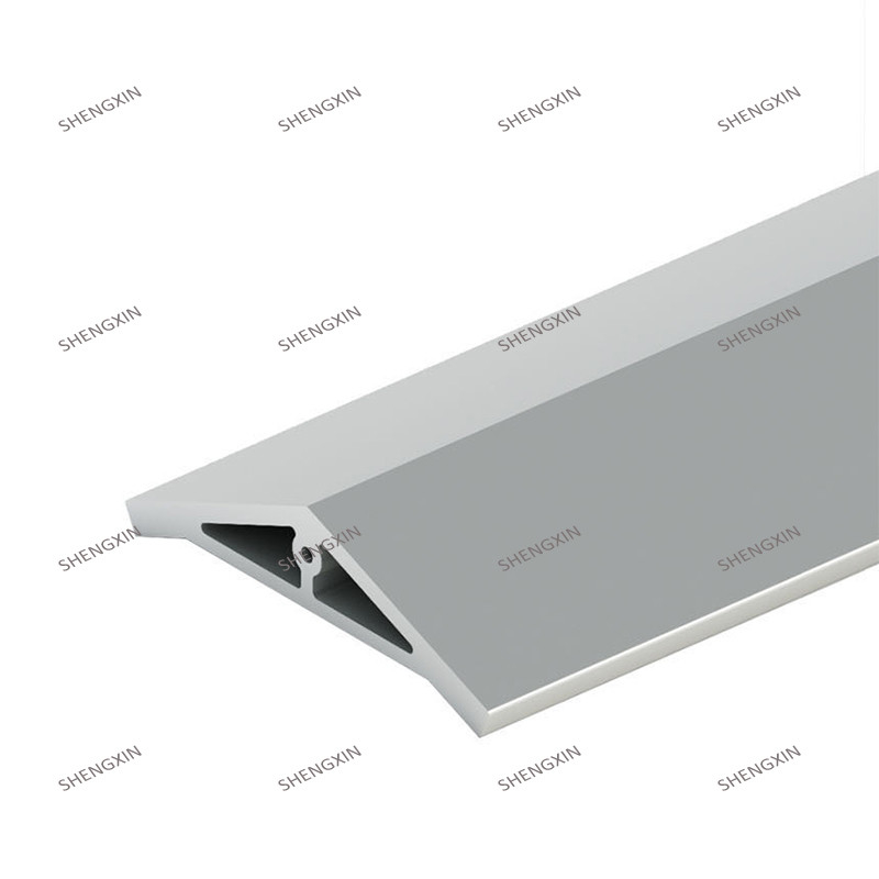 Shengxin Transferencia de grano de madera LED de aluminio extrusión de marco de perfil para 45 grados de esquina