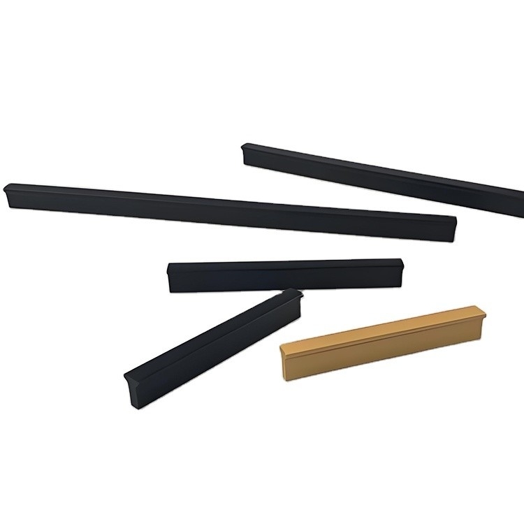 Perfil de aluminio para muebles o gabinetes de cocina anodizado y norma GB5237-2008