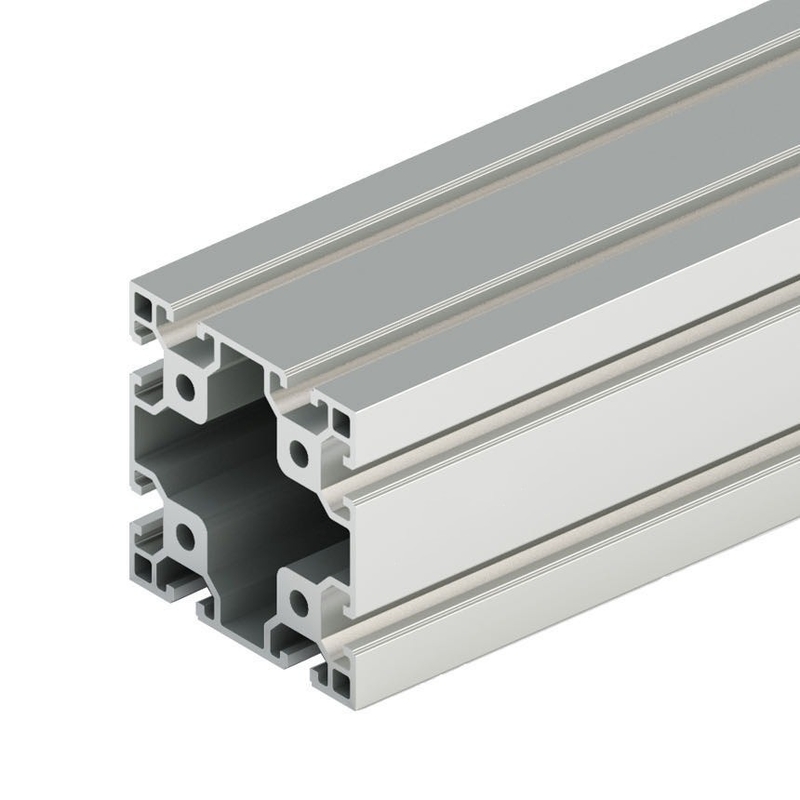 Perfiles de extrusión de aluminio 4080 de temperatura T3-T8 personalizables para las necesidades del cliente