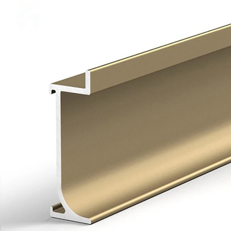 Profiles de recorte de suelo de aluminio Profiles de transición de suelo de aluminio para una tolerancia alta ± 1%
