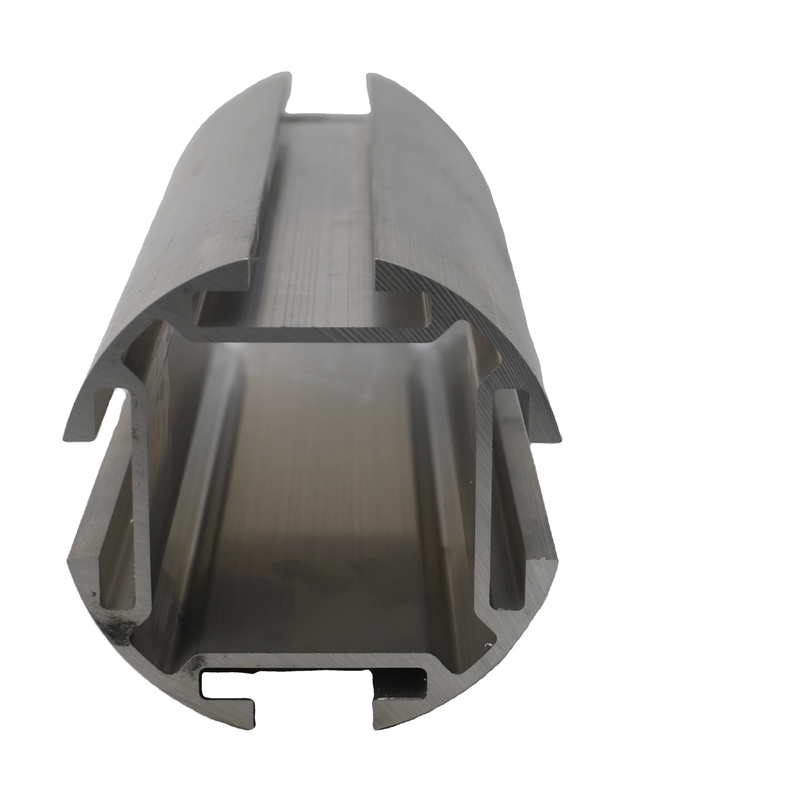Tolerancia ± 1% 6063-T5 Perfil de extrusión de aluminio anodizado de plata personalizado perfiles de luz inteligentes