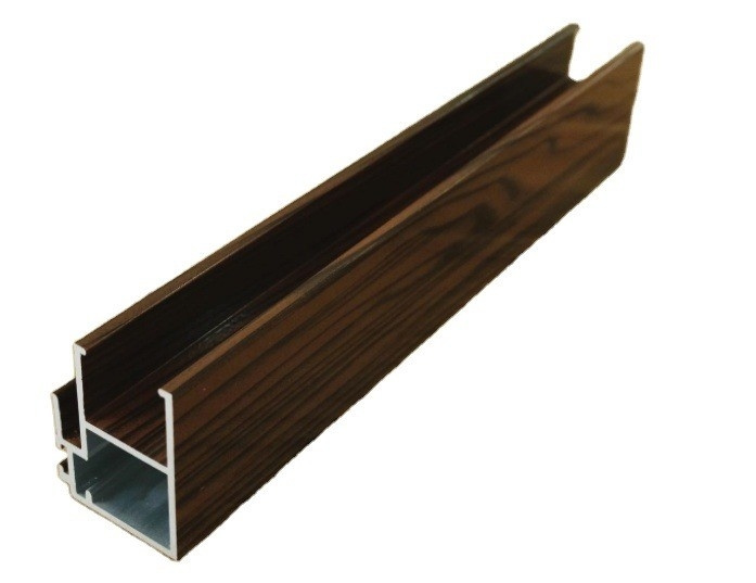 Perfiles de aluminio anodizado recubiertos en polvo de la serie 6000 para ventanas y puertas versátiles