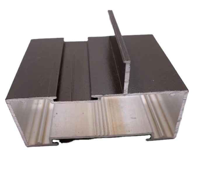 Perfil de aluminio de la serie 6000 para ventanas corredizas y marcos de puertas en Sudáfrica