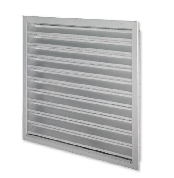 Exterior Luzer de la ventana del tiempo Luzer de aluminio en acabado de molino y perfil anodizado de plata