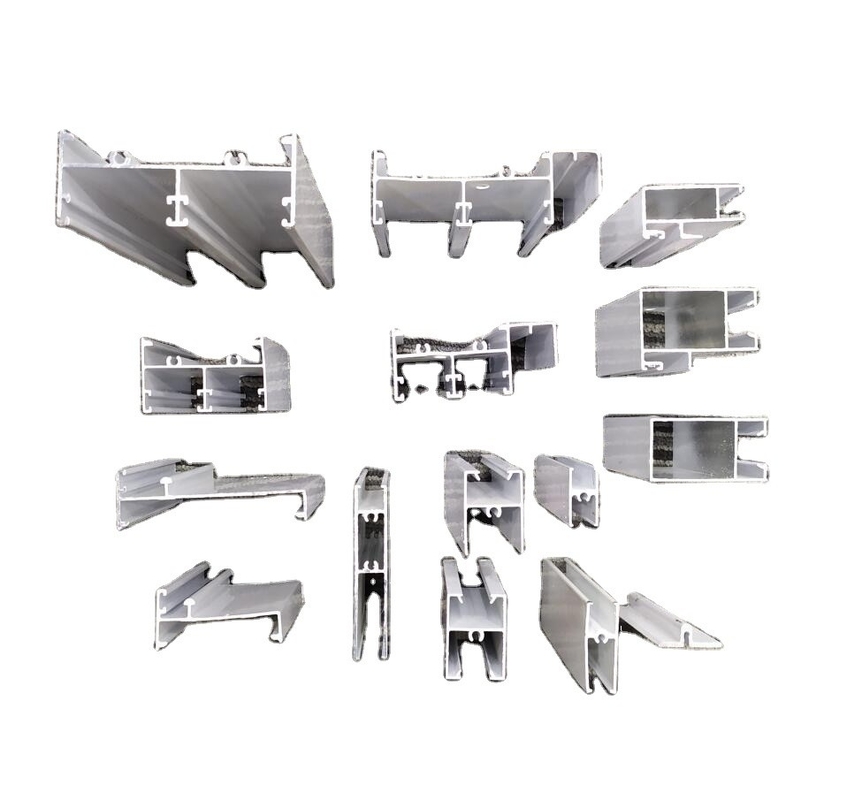Perfil de aluminio para ventanas y puertas Tolerancia de fabricación ± 3% Largura 5.8-6.0M
