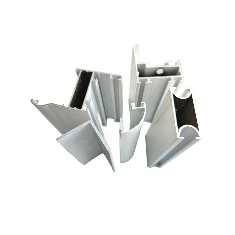 Porte Ventana Foshan Gray Powder Coating Aluminio Profiles de aleación de extrusión para los países de África Occidental