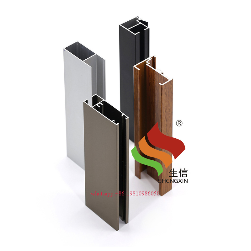 Perfiles de aluminio para ventanas y puertas línea 20 25 en Bolivia 6000 serie