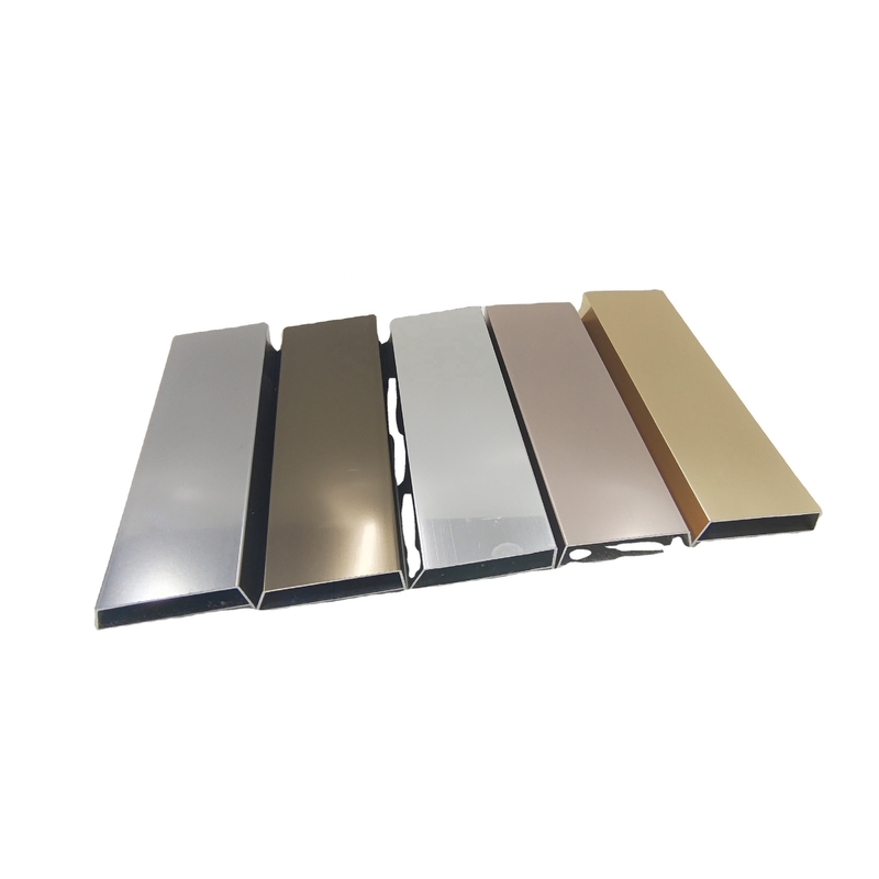 Profile de extrusión de aluminio de aleación 6063 T5 para ventanas y puertas con capacidad de soldadura