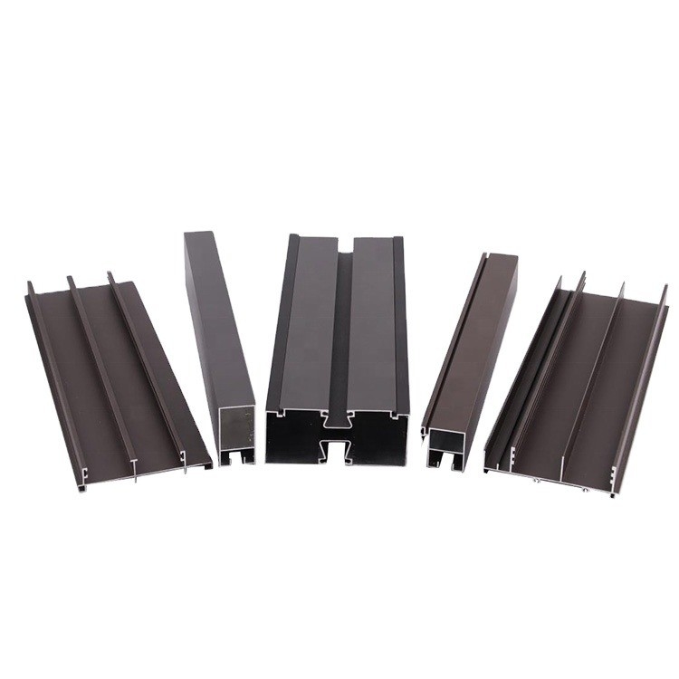 Perfiles de aleación de aluminio 6063 6061 personalizados para gabinetes de cocina muy Puertas y ventanas