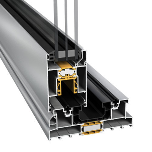 Profiles de extrusión de aleación de aluminio 6063/6061 personalizados para puertas y ventanas