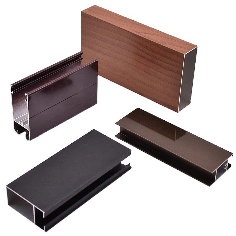 Cuadro de la puerta de la cocina de aluminio extrudido C Canal Perfil de aluminio para puertas de armario