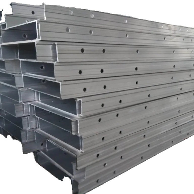 Material principal de PVC Profiles de aluminio de extrusión de la serie 6000 T5 T6 para sistemas de encofrado de construcción