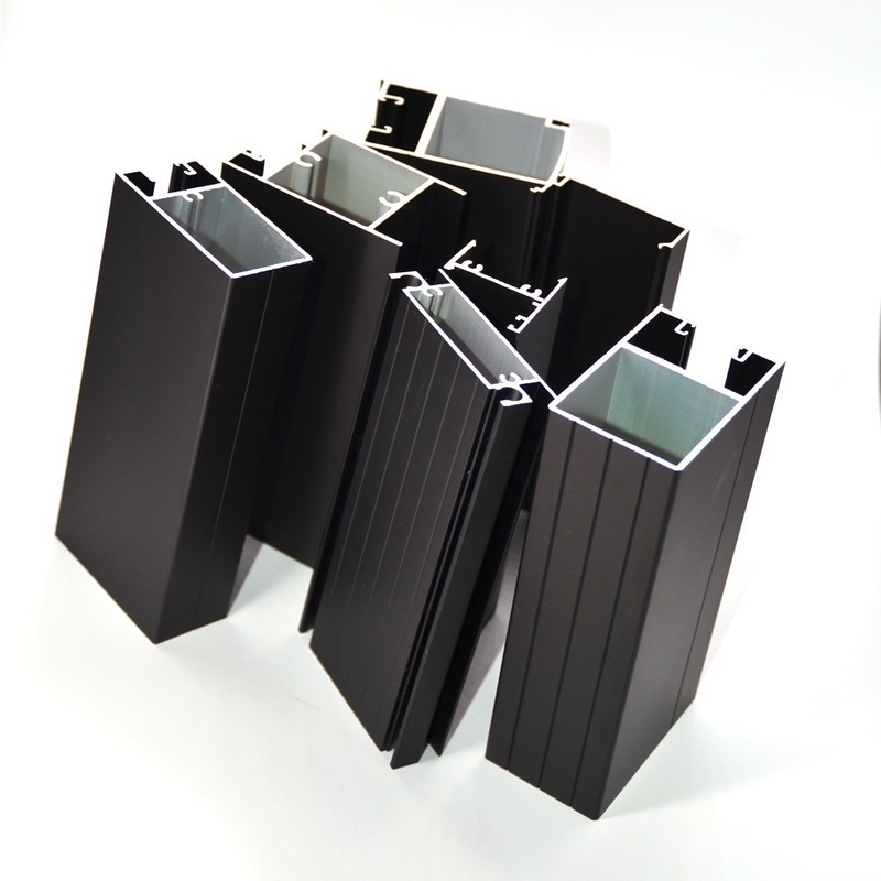 6063 Perfiles de aluminio Marco de Shengxin para ventanas de aluminio Blanco Madera azul verde