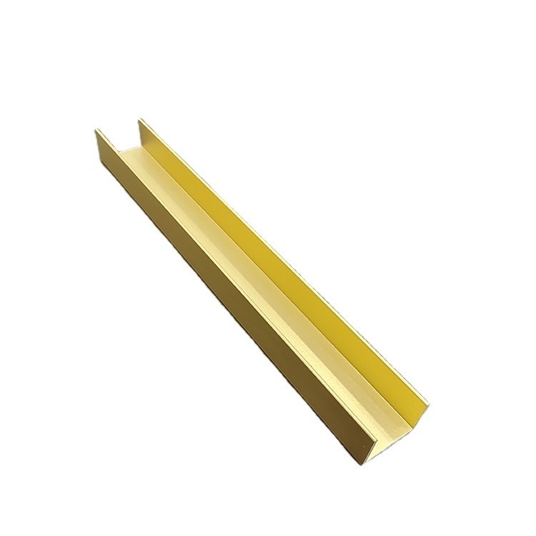 Canal de aluminio con servicio de procesamiento de soldadura