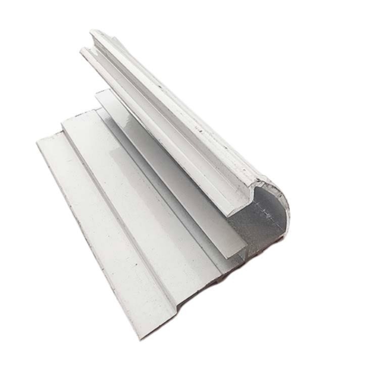 Material principal Acero 6063 T5 perfil de aluminio anodizado insonorizado para ventana por encima