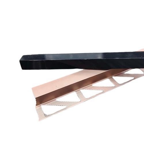 Revestimiento del borde del suelo de aluminio para perfiles de temperatura de transición de umbral T5 para pisos laminados