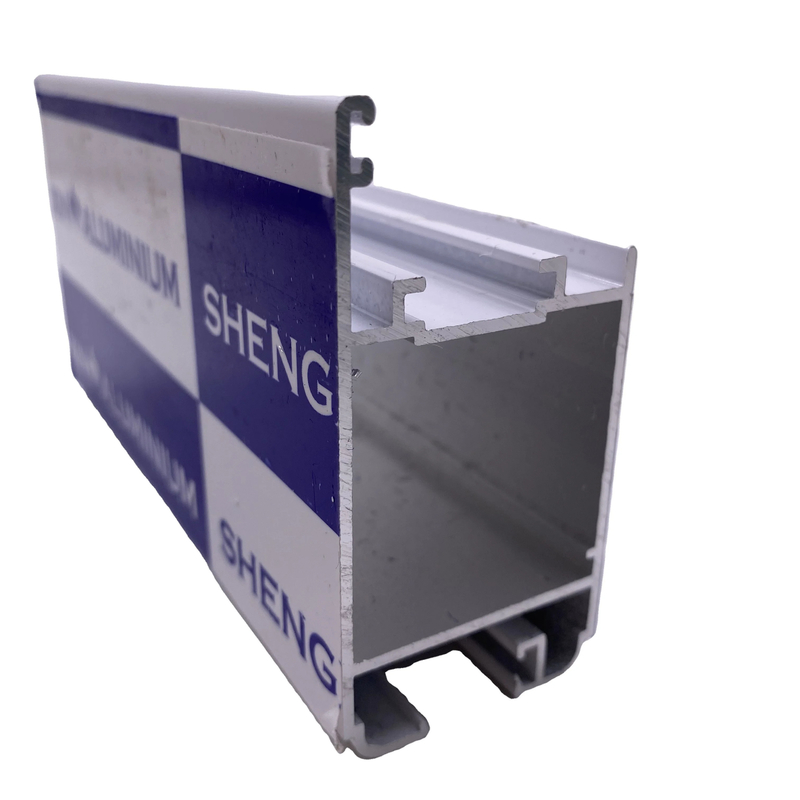 6063 T5 Profiles de extrusión de aluminio con revestimiento de potencia blanca para ventanas y puertas de América Latina
