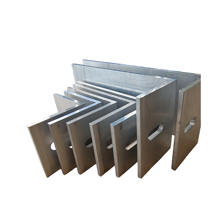 Perfil de ángulo L de aluminio personalizado para soportes de puertas en la industria de la construcción