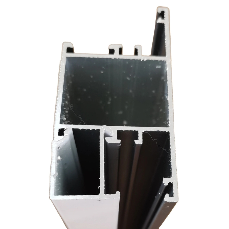 RAL 7011 Perfiles de aluminio con recubrimiento en polvo para ventanas y puertas de revestimiento en Madagascar