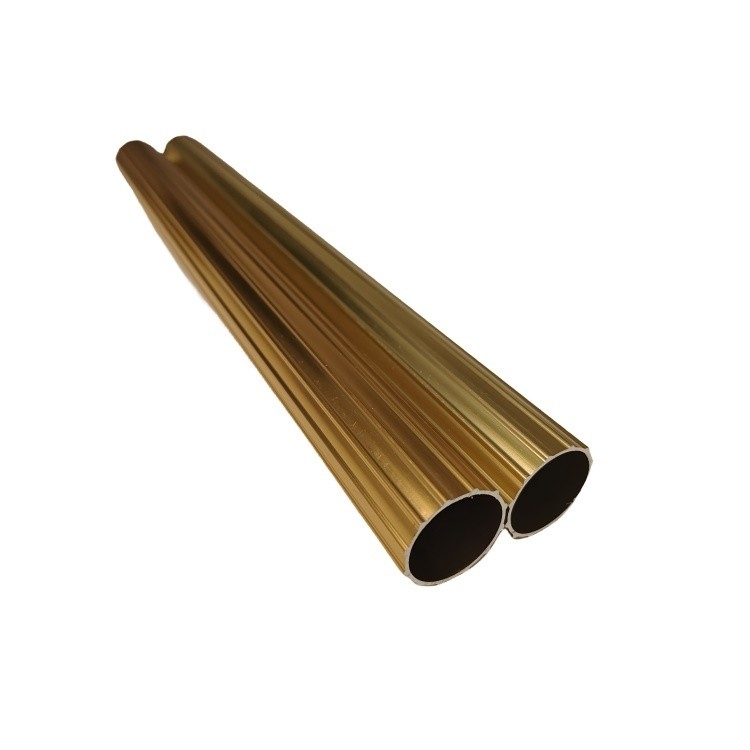 Tubos de aluminio 6061 6063 de dureza personalizada para decoración anodizada de ventanas y puertas