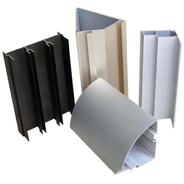 Profiles de aluminio de ventana de cascada de ruptura térmica Profiles de aluminio extrudidos para ventanas de puertas