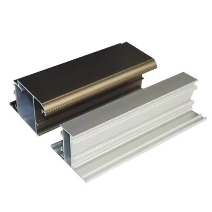 0.8 mm-2.0 mm de espesor Extrusión de aluminio para puertas y sistemas de marcos Cumple con la norma GB