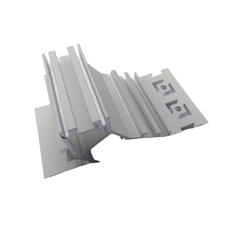 Profiles de extrusión de aluminio de luz LED para decoración de esquinas de techo de diseño LED