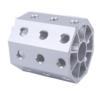 Extrusión de aluminio personalizada tipo I ángulo T C H I perfil para piezas de mecanizado CNC dorado