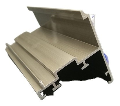Perfiles de aluminio de oro y plata para el sistema de puertas correderas T3-T8 Temperatura